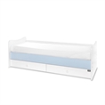 Letto MAXI PLUS NEW white+baby blue /letto per adolescenti/